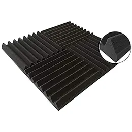 Dywany 24pcs 300x300x25mm studyjna akustyczna pianka dźwiękowa odporność ochronna gąbka dźwiękowa obróbka absorpcji 234z