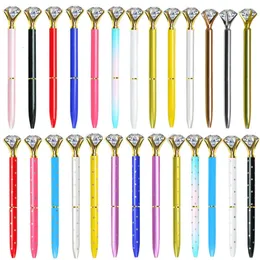Ballpoint wholesale Pen Beautiful Kawaii Crystal Big Diamond Pens for School Office Women Wedding Bridal Shower Decor Gifts s