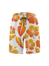 Herr shorts sommar casual hawaiian stil strand cool och snygg för utomhus poolaktiviteter vid havet 3D -tryck