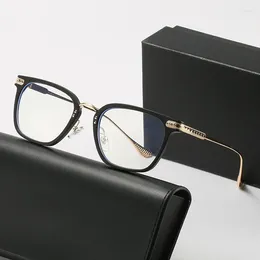 Sonnenbrillen Frames Blue Light Blocking Brillen Vintage Big Rechteck Anti Uv400 Myopia Brillen für Männer und Frauen verschreibungspflichtige Brille