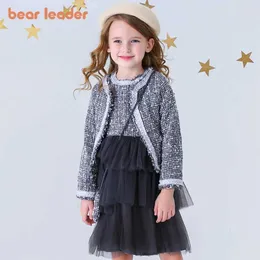 Abiti da ragazza Bear Leader Girl Dress Dress New Party Dress Dress Childrens Abbigliamento da ragazza elegante e carino abbigliamento per bambini abbigliamento per bambini.