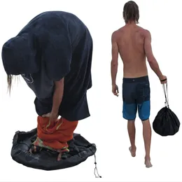 Borsa di stoccaggio del costume da bagno in spiaggia, muta, vestito da surf sulla spiaggia, copertura di stoccaggio rapido dell'acqua.