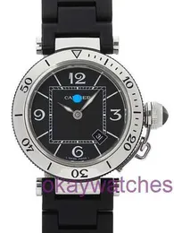 Crattre Designer высококачественные часы часы сиденья 33 мм W3140003 3025 Boys Quartz SS Rubber F S с оригинальной коробкой