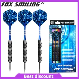 Darts Fox Smiling 3PCS 22g Steel Tip Darts With Case