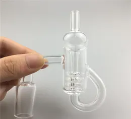 Set Quartz Diamond Loop Banger Nail Oil Knot Recycle Quartz Banger Nail Cap Dabber Insert Bowl 10mm 14mm 18mm Male Female Degree 91445587