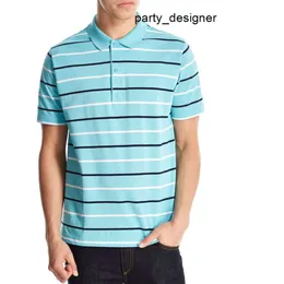 New Stripe Polo Shirt Men Crocodile Short Sleeve Summer Casual Camisas Uomini Krokodil t Mens Cocodrilo ggitys 464C