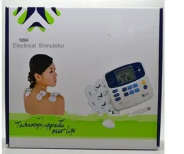 Estimulador elétrico Corpo completo Relax Terapia muscular Massagerpulse Burn TENS Acupuntura com 4 PAD7161838