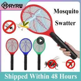 Zappers Electric Fly Insect Bug Zapper Bat Handheld Insect Swatter Racket Portable Myggos Killer Pest Control for Home Bedroom Insect