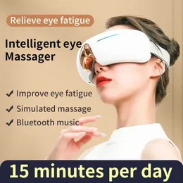 Home Beauty Instrument Mehrere Modi verfügbar Bluetooth Hot Compress Eye Massage -Gerät zur Linderung von Ermüdung Q240508