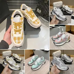 Lässige Schuhe für Frauen Männer Designer Kleiderschuhe Luxus Outdoor Trainer Sneakers Sneakers CH Fashion Running Schuhe Plattform Schuhe aus Büro Lambskin Sport Schuhe