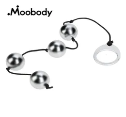 4 BEAD METAL METAL BOLULHO Vagina Excerciser Pussy Muscle Tickening Trainer Love Ball Sex Toy for Women Ben Wa Ball Anal Butt Plug Y7308115