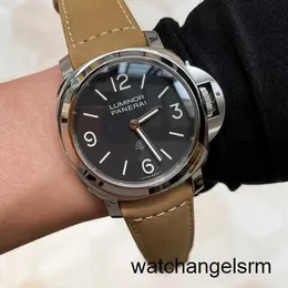 Pilot Wrist Watch Panerai Luminor 1950 Series 44mm Diameter Automatic Mechanical Salendar Display Men's Watch Steel Case 44mm Pam01086