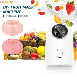Hemskönhetsinstrument Ansiktsmask som gör maskinvård Hem Diy Fruit Natural Plant Collagen Automatisk Beauty Salon Spa Q240508