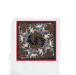 Lenços de grife de designer vilabet lenço de lenço quadrado simulação moda moda seda lenço feminino lenço de pescoço de pescoço bordas laminadas em tons de seda 90x90cm l l l l l l l l l l l l l l l