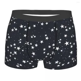 Underpants Men Stars Starry Sky Witnewwear Shortes Shorts Panties Polyester S-XXL maschio S-XXL