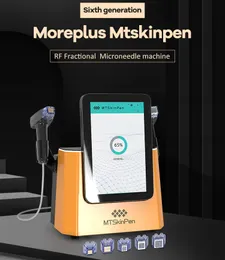MorePlus mtskinpen vakuum RF Microneedling Machine Fraktionell Morpheus 8 Anti-aging Face Lift Machine