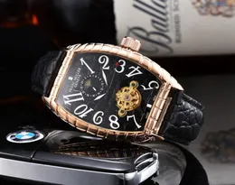 Tourbillon 2021 Frank FM Schwungrad vier Pin Vollautomatisch mechanisch berühmte Männer039s Uhr8707212