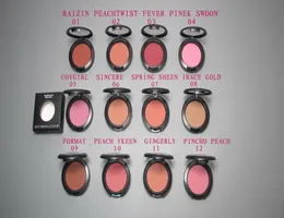 Maquiagem mais baixa novo produto shimmer blush 24 color sem espelhos sem brus 6g com names ingleses6667086