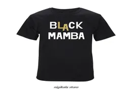 Black Mamba Summer Cotton Shorttsleeeved Oneck camiseta solta tops masculinos tee preto tops brancos cinza s5xl9229956