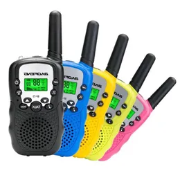 Woki baofeng bf-t3 barn walkie barn bästa radio för leksaksgåva handhållen 2st mini trådlös tvåvägs pmr446 talkie t3 toki frkcp