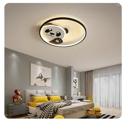 天井の光北欧の丸い子供用部屋の寝室のための素敵なオーバーヘッドランプLEDホームデコレーション保育園照明器具