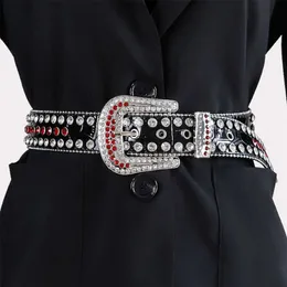 2021 Kvinnor eller man bälten Rhinestone Belt BB Simon bälten Rhinestone Women 297x