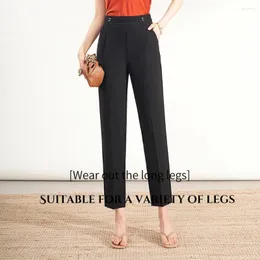 Women's Pants Women Casual Simple Clothing Ropa Coreana Mujer Primavera Verano 2024 Spodnie De Barata Y Envio Gratis