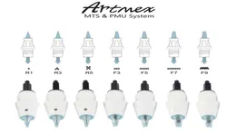 ARTMEX用の使い捨て針カートリッジV8 V6 V3 V9 V9 SEMI永久メイクマシンDERMA PEN MICRONEEDLE M1 L1 R5 F3 F5 F7838972