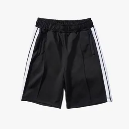 Palmwinkel Shorts Strandhosen Sport Jogging Hosen Männer Frauen trendy Graffiti Inkjet -Druckmuster -Design Jogginghose Lose und atmungsaktiv