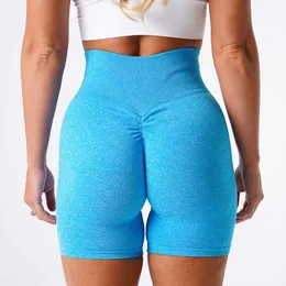 Lu Kobiety Kobiety Kobiety Summer Scrunt Scrunt Butt Booty bezproblemowy na siłowni Fiess Yoga Sports Biker Shorts Wyrównaj LL Trening