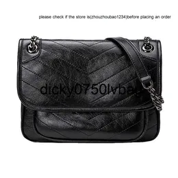 Сумка YSLA YS 7A Дизайнерские сумки Niki Baby Chain Bag One Messenger подмышечная сумочка масляная кожа кожа
