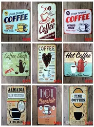 Café Restaurant Dekorative Metallplattenlizenz Vintage Home Decor Tin Schild Pub Garage Schild Metall Malerei Plaque WVT01113450744