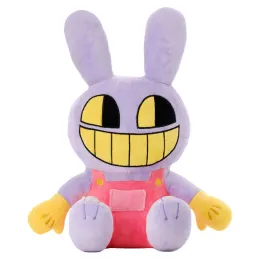 Ornament 40/35/30/25cm Förförsäljning av den fantastiska digitala cirkusen Jax Anime Cartoon Plush POMNI JAX PLUSH SUPER SOFT FÖR KIDS JULDRODRAMMEN