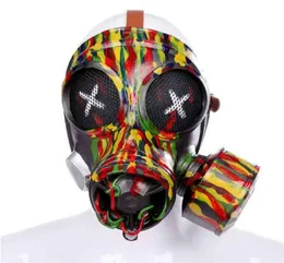 Multicolor Steampunk Fashion Mask Gas Mask Massplay Cosplay Cosplay Acces Halloween Party Assories Dress Up Prop for L2205307804261