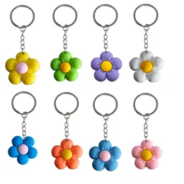 Jewelry Floret Keychain Key Pendant Accessories For Bags Keyrings Kids Party Favors Keyring Suitable Schoolbag Classroom School Day Bi Otk0U