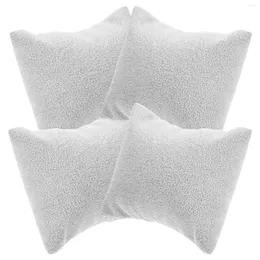 Watch Boxes 4pcs Soft Jewelry Bed Pillowss Stuffed Cushion Bangle Display