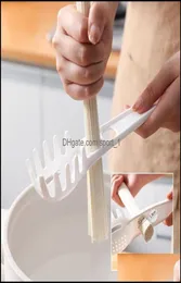 Altri utensili da cucina mtifunction spaghetti server pasta fork gadget gadget resistente al calore friggitle friggi per cuocere cucina spour6081014