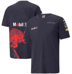 Ein Team 2022 Sommer Neue Red Racing -Fans Outdoor Shortsleeve Casual Sports Bull Übergroße T -Shirt7629499