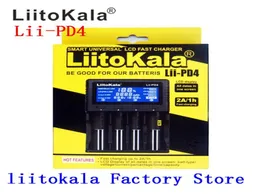 Liitokala liipd4 LCD -batteriladdare för 18650 26650 21700 AAAAA 38V37V32V12V15V LITHIUM NIMH Battery Liion Life6035608