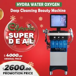 2022 Szybka dostawa Hydra Dermabrasion Hydration Equipment Diamond Microdermabrazion Water Aqua Peel 10 w 1 Opieka skóry DE2858584