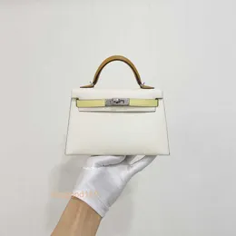 Top Ladies Designer Kiaelliy Bag Mini edição limitada de segunda geração de três colorido Couro de couro 0015