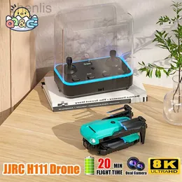 الطائرات بدون طيار JJRC H111 MINI RC DRONE REMOTE تحكم الطائرة التصوير الجوي تحديد المواقع البصرية التدفق البصري.