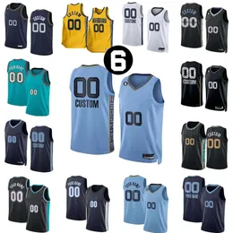 Man Kids Printed Basketball Desmond Bane Jersey 22 Jaren Jackson Jr 13 Steven Adams 4 John Konchar 46 Luke Kennard 10 Ja Morant 12 Dillon Brooks 24 Custom Name Number