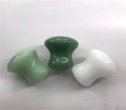 Formato natural de cogumelo jade aventurine jade guasha stone massage placa raspador olho de olho de olho de olho rocks9126577