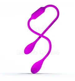 12 velocità super potente dual vibrante uovo vibrante lesbica USB ricaricabile ricaricabile uovo vaginale I vibratori anali giocattoli sessuali per donne coppie S1812213889