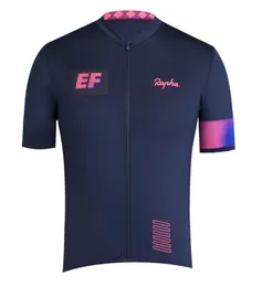 Pro Team EF Education First Cycling Jersey Mens 2021 Summer Dry Dry Mountain Sport Sport