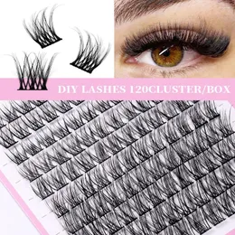 False Eyelashes DIY Segmented Single Cluster Large Volume Natural Daily Makeup Extension Cat Eye Eyelash