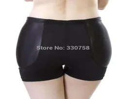 Kvinnors fasta vadderade falska höftbyxor Medium midja Boyshorts Traceless Anti tömda knickers underbyxor underkläder endast pmp hip8173786