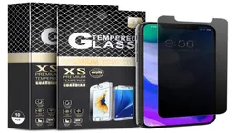 033 mm 25d 9H Anti Spy Privacy Schermo Protectors Temped Glass per iPhone 14 12 Mini 13 Pro Max 11 X XS XR 8 7 Plus9220051