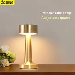 Retro Bar Table Lamp Lampara De Noche Dormitor Abajur Room Decor Decoration Chambre Desk Bedroom Coffee Luces Led Night Light 240508